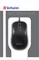 Verbatim Silent Optical Mouse schwarz, USB Vorschaubild