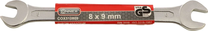 Connex COX510809 Doppelmaulschlüssel, 8/9mm