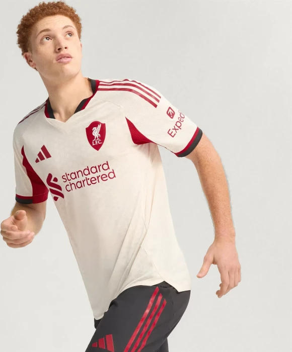adidas Liverpool FC Authentic 2025/2026 Auswärtstrikot kurzarm (Herren)