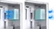 Jonsbo D41 Mesh Screen White, weiß, Glasfenster Vorschaubild