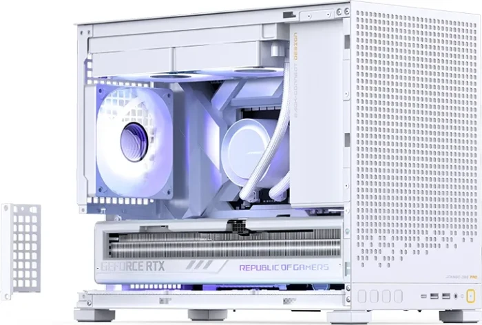 Jonsbo D32 PRO White, Glasfenster