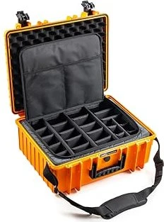 B&W International Outdoor Case Typ 6000 Koffer orange