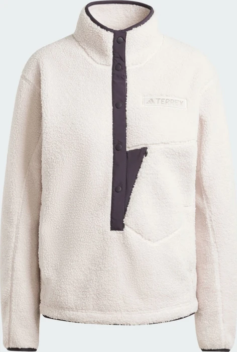 adidas Terrex Xploric High Pile Fleece Pullover putty mauve (Damen)