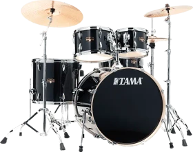 Tama Imperialstar 5-teiliges 22" Bass Drumkit Hairline Black