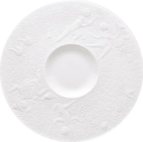Rosenthal studio-line Zauberflöte Weiß Suppen-Untertasse 18.5cm