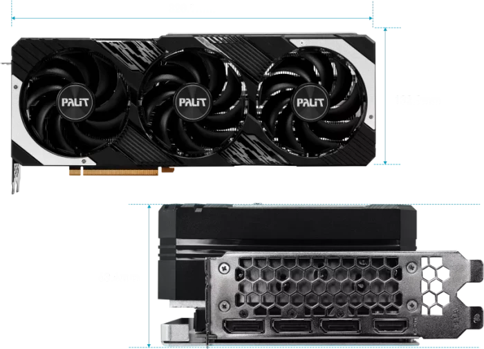 Palit GeForce RTX 4070 GamingPro OC, 12GB GDDR6X, HDMI, 3x DP