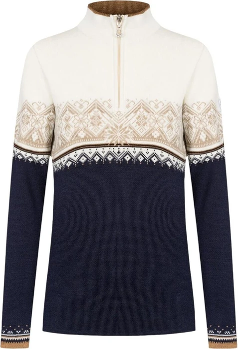 Dale of Norway Moritz Strickpullover navy/bronze/off white (Damen)