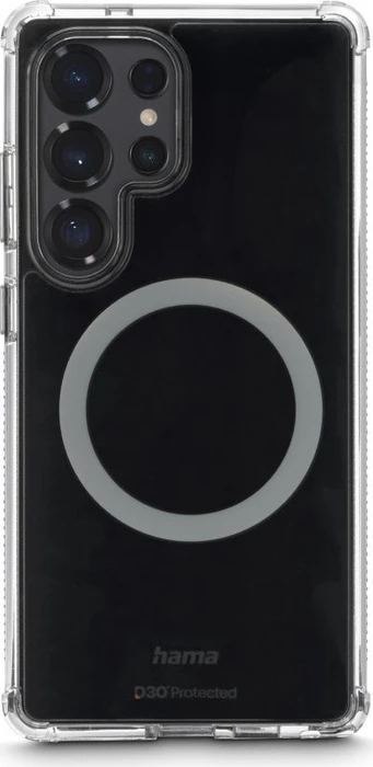 Hama Handyhülle Extreme Protect magnetisch für Samsung Galaxy S25 Ultra transparent