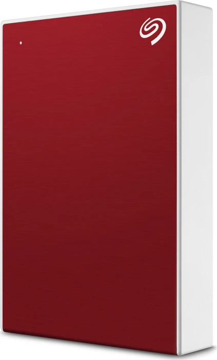 Seagate One Touch Portable HDD, Red, 5TB, +Rescue, USB 3.0 Micro-B