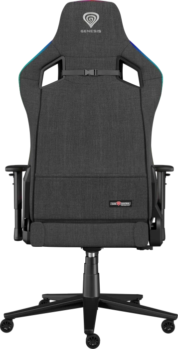 Genesis Trit 660 RGB Gamingstuhl, schwarz/grau