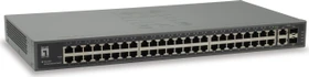 LevelOne FGU Rackmount Switch, 48x RJ-45, 2x RJ-45/SFP (FGU-5021 / 52475203)