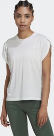 adidas Aeroready Made for Training Floral Funktionsshirt kurzarm weiß (Damen)
