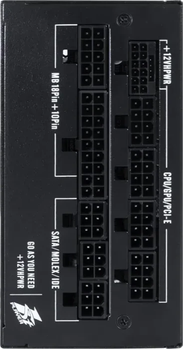 1st Player SFX Gold schwarz 850W, ATX 3.1