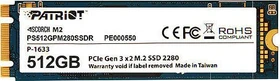 Patriot Scorch M2 512GB, M.2 2280 / B-M-Key / PCIe 3.0 x2