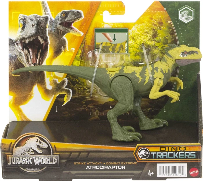 Mattel Jurassic World - Dino Trackers Strike Attack Atrociraptor