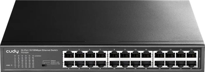 Cudy FS10 Rackmount Switch, 24x RJ-45