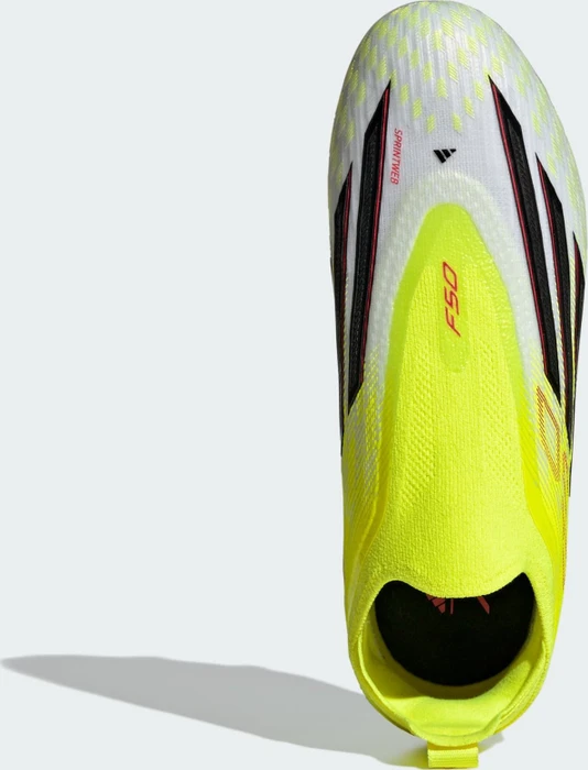 adidas F50 Elite Laceless FG team solar/core black/lucid red (Junior)