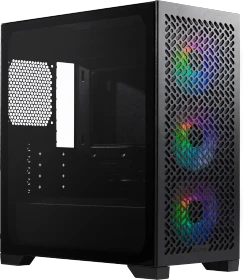 Cooler Master Elite 302 Black, schwarz, Glasfenster