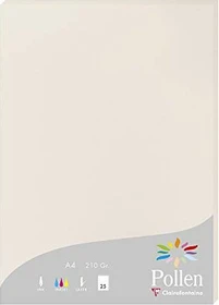 Clairefontaine Pollen Universalpapier perlgrau, A4, 210g/m², 25 Blatt