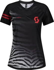 Scott Trail Vertic Pro Trikot kurzarm black/lollipop pink (Damen)