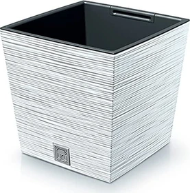 Prosperplast Furu Square Low 29.5x29.5cm weiß