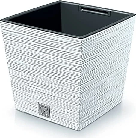 Prosperplast Furu Square Low 29.5x29.5cm weiß