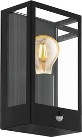 Eglo Alamonte Sensor Wandleuchte schwarz