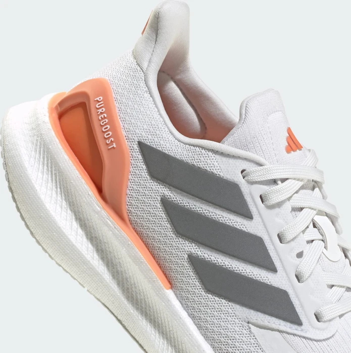 adidas Pureboost 5 crystal white/iron metallic/cloud white (Damen)