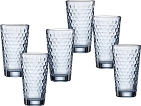 Ritzenhoff & Breker Favo Longdrinkglas blau, 6 Stück