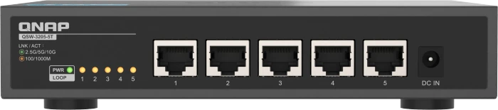 QNAP QSW-3200 Desktop 10G Switch, 5x RJ-45