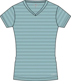 CMP Horizontal Mesh Funktionsshirt kurzarm lagoon (Damen)