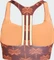 adidas x FARM Rio Medium-Support Sport-BH mystery brown/fox red/easy yellow (Damen) Vorschaubild