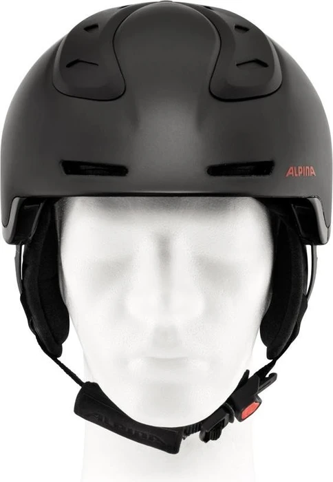 Alpina Spine Helm black/lumberjack matt