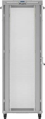 Lanberg 19" Rackschrank 47HE, freistehend, V2, Gitternetztür, IP20, RAL 7035, 1000mm tief