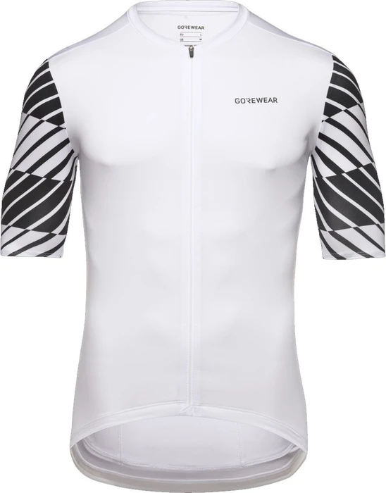 Gore Wear Swiftride Optical Trikot kurzarm weiß/schwarz (Herren)