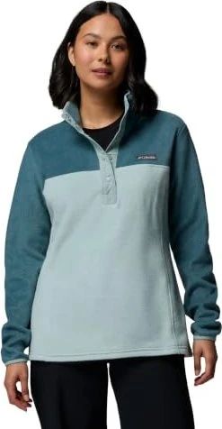 Columbia Benton Springs Half Snap Fleece Pullover everblue/crushed blue (Damen)