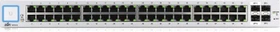 Ubiquiti UniFiSwitch 48 Rackmount Gigabit Managed Switch, 48x RJ-45, 2x SFP, 2x SFP+ (US-48)