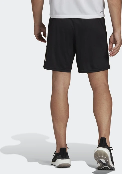 adidas Train Essentials Logo Training Trainingshose kurz schwarz/weiß (Herren)