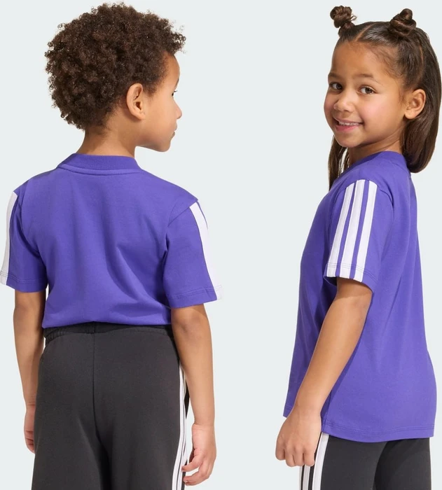 adidas Essentials T-Shirt kurzarm pure purple/frozen purple (Junior)