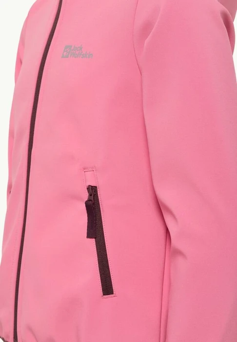 Jack Wolfskin Fourwinds Funktionsjacke pink lemonade (Junior)