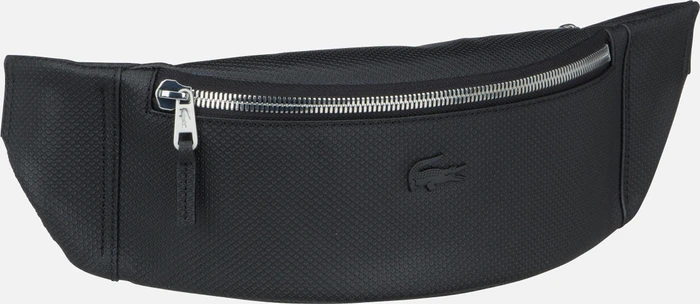 Lacoste Chantaco Leder Bauchtasche schwarz
