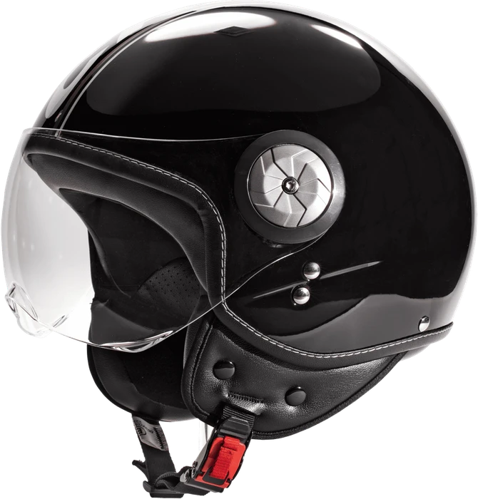 Cratoni Milano Helm black/white glossy