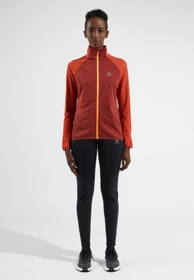 Odlo Zeroweight Warm Hybrid Laufjacke cinnabar/spiced apple (Damen)