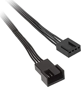 Kolink 4-Pin Verlängerung, 30cm, schwarz