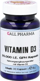 Hecht Pharma Vitamin D3 20.000 I.E. GPH Kapseln, 30 Stück