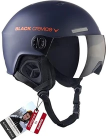 Black Crevice Gstaad Helm navy/orange