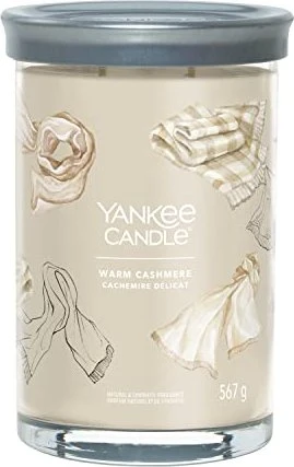 Yankee Candle Warm Cashmere Tumbler Duftkerze, 567g