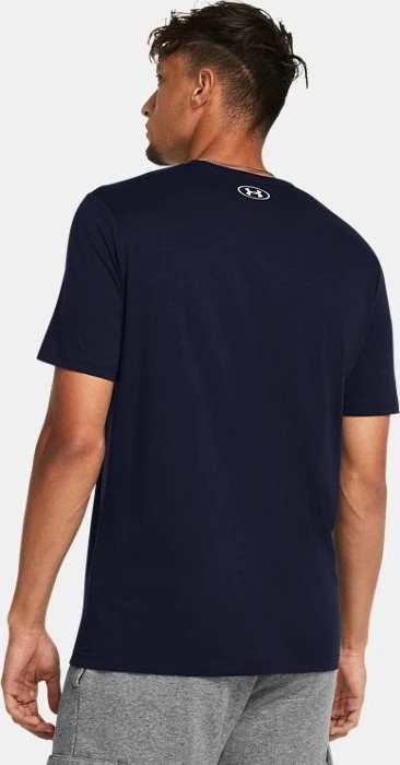 Under Armour Logo Funktionsshirt kurzarm academy/white (Herren)