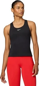Nike Swoosh Funktionsshirt ärmellos schwarz/weiß (Damen)