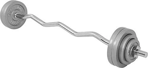 Gorilla Sports Gusseisen Sternverschluss Sz-Curl Set 35kg